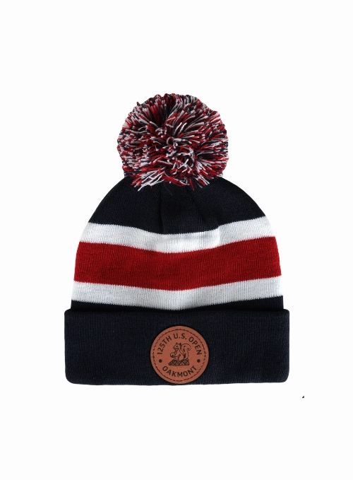 125TH U.S. Open Red. White & Blue Knit Pom