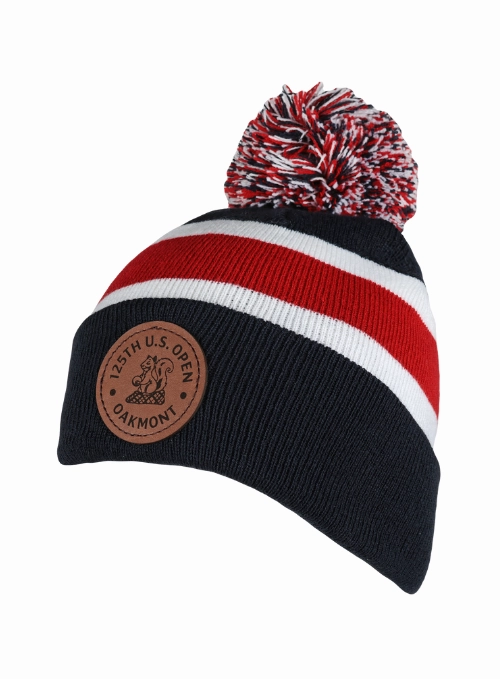 125TH U.S. Open Red. White & Blue Knit Pom