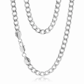 55cm Stainless Steel Curb Chain