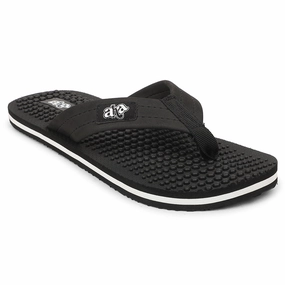A-HA Black Casual Slipper For Men BEL-1 By Liberty