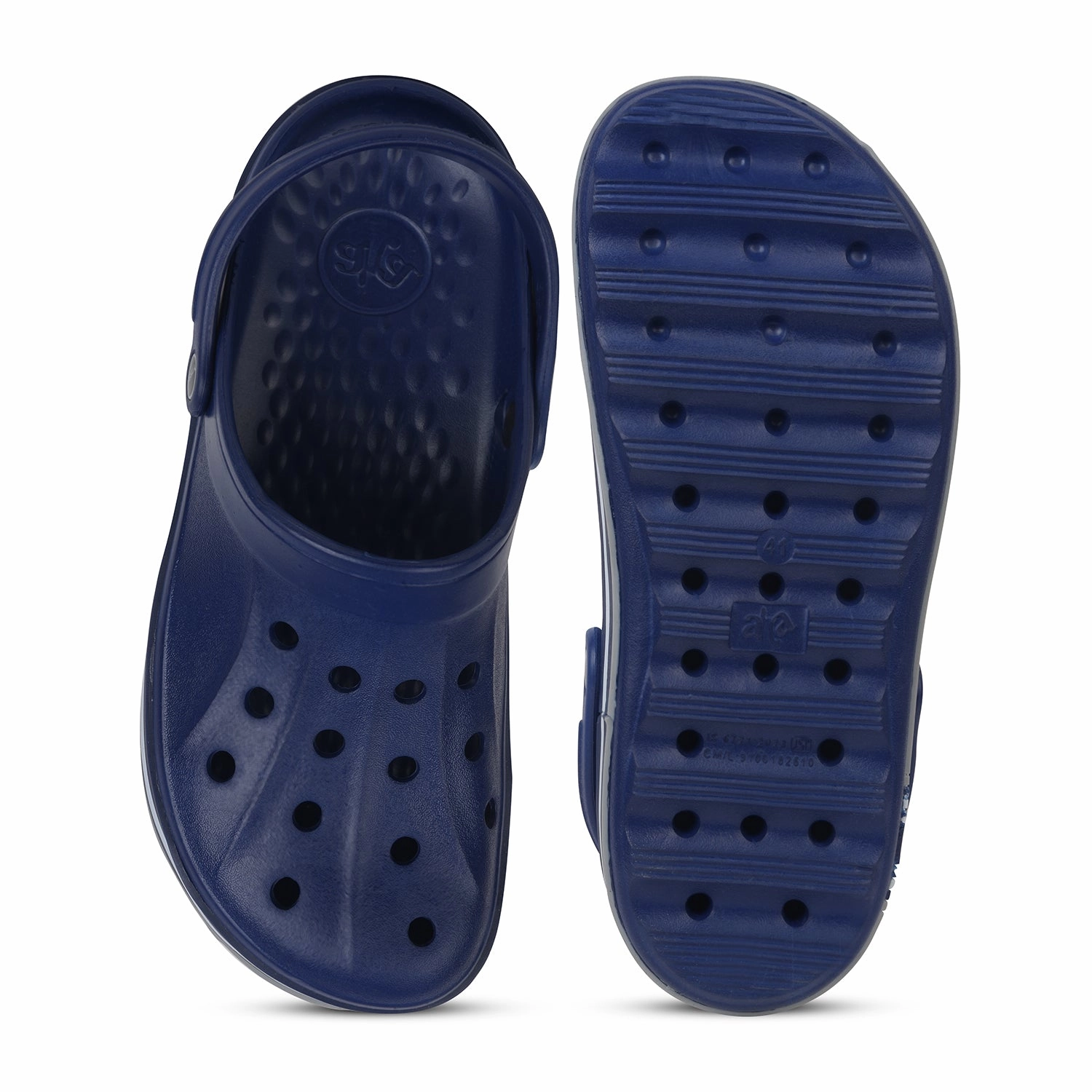 A-HA Navy Blue Casual Slingback Clogs For Men LITEWALKNR By Liberty