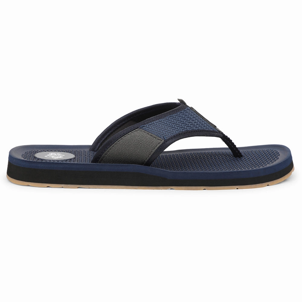 A-HA Navy Blue Casual Slipper For Men ANCO-10 By Liberty