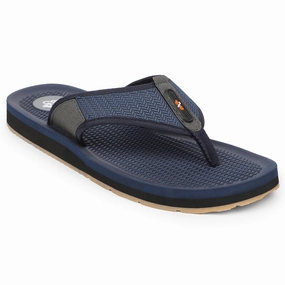 A-HA Navy Blue Casual Slipper For Men ANCO-10 By Liberty