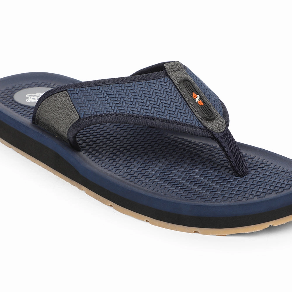 A-HA Navy Blue Casual Slipper For Men ANCO-10 By Liberty