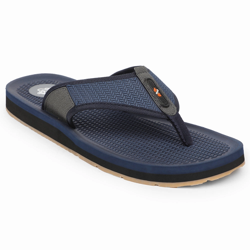 A-HA Navy Blue Casual Slipper For Men ANCO-10 By Liberty