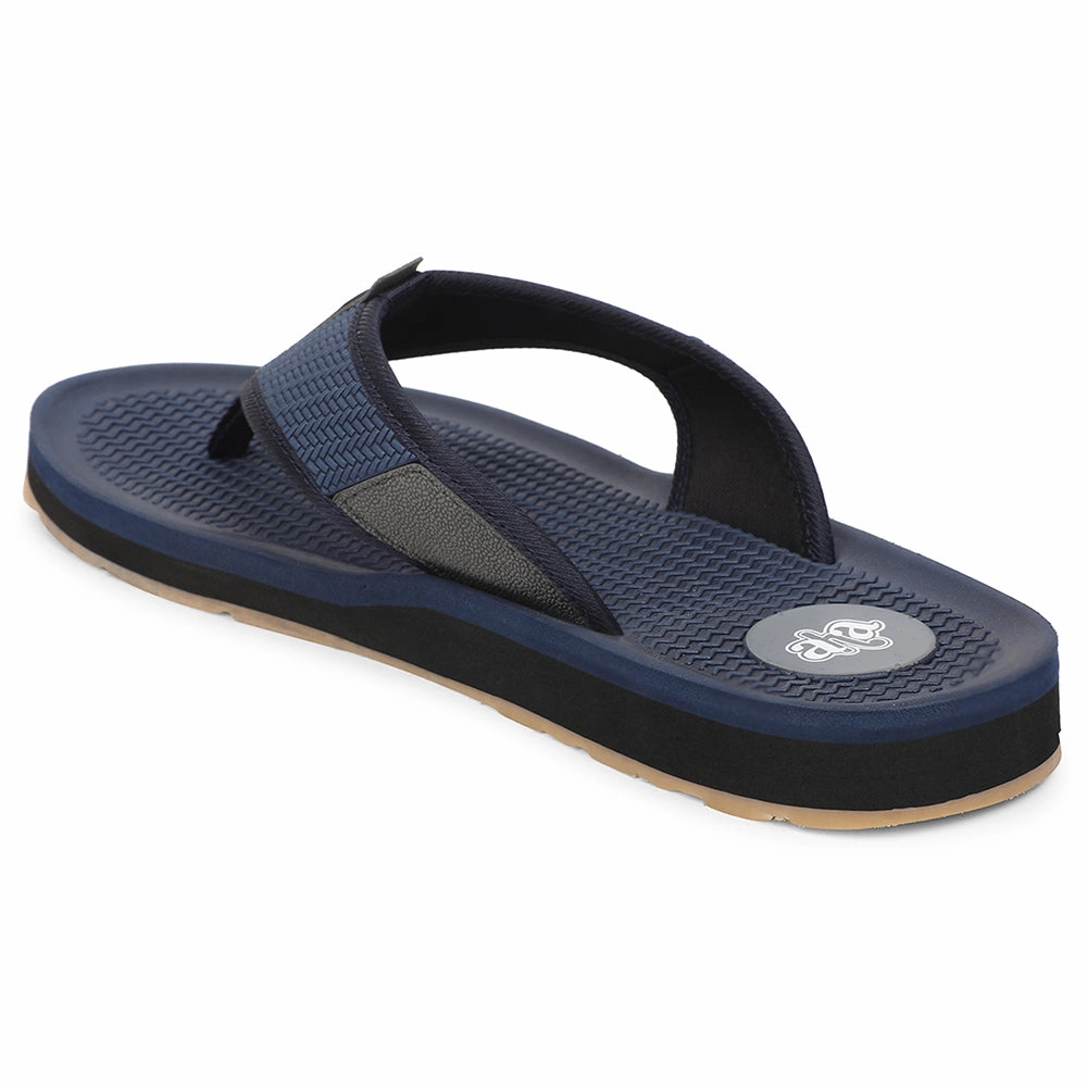 A-HA Navy Blue Casual Slipper For Men ANCO-10 By Liberty