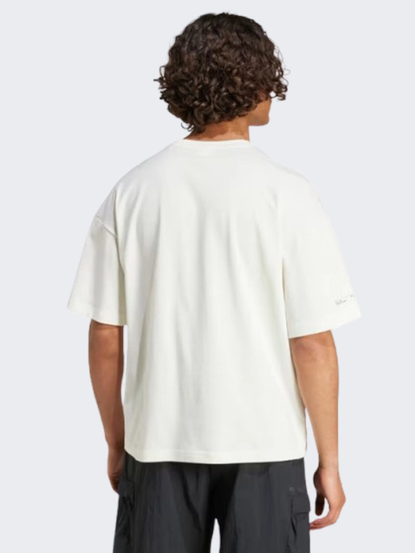 Adidas City Escape Men Sportswear T-Shirt Off White