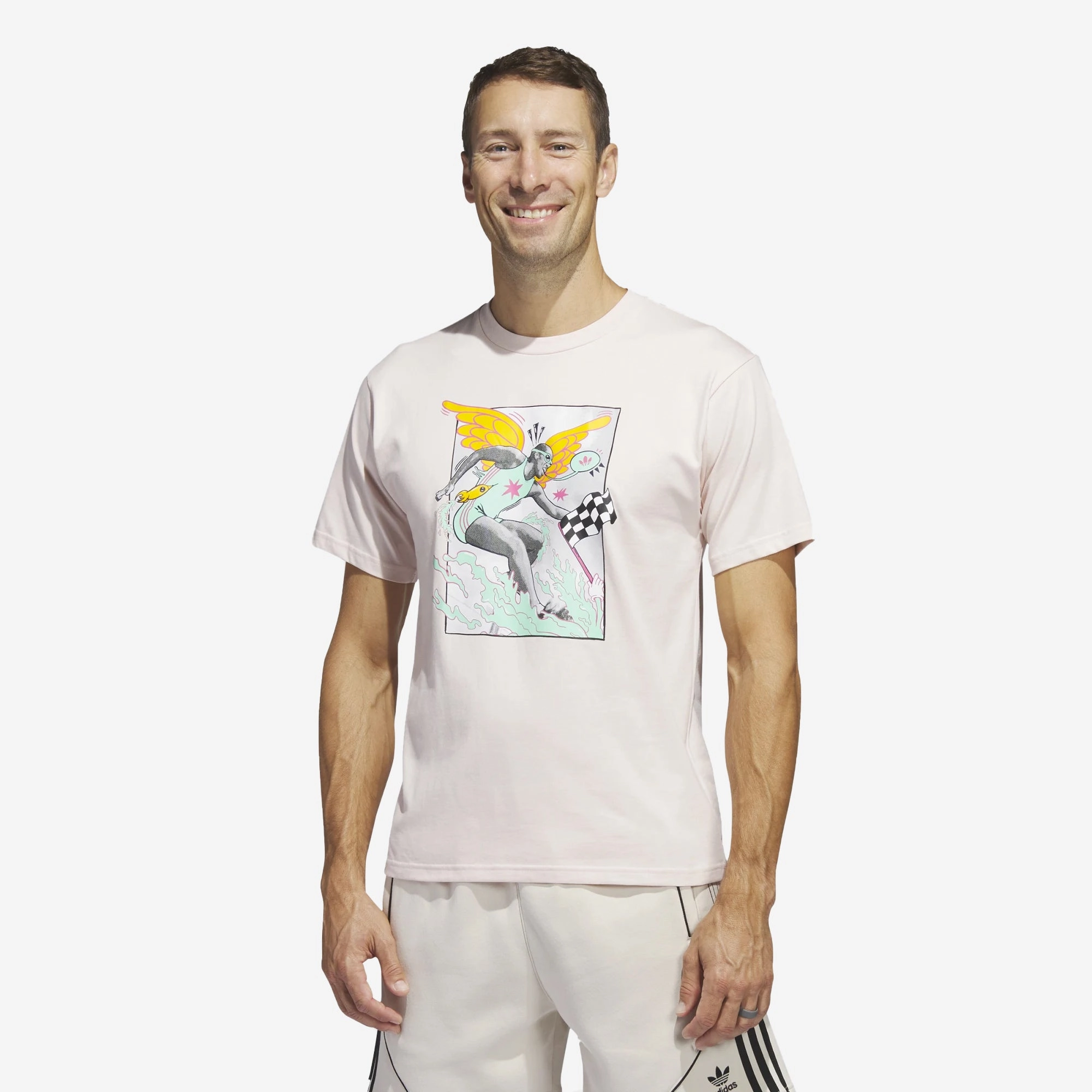 Adidas Originals | FLY AS...TEE  { WONDER QUARTZ