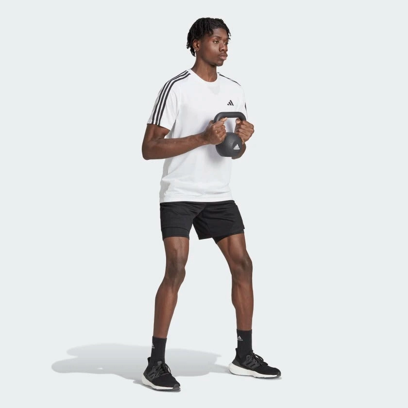adidas Train Essentials 3-Stripes Men's Training Tee