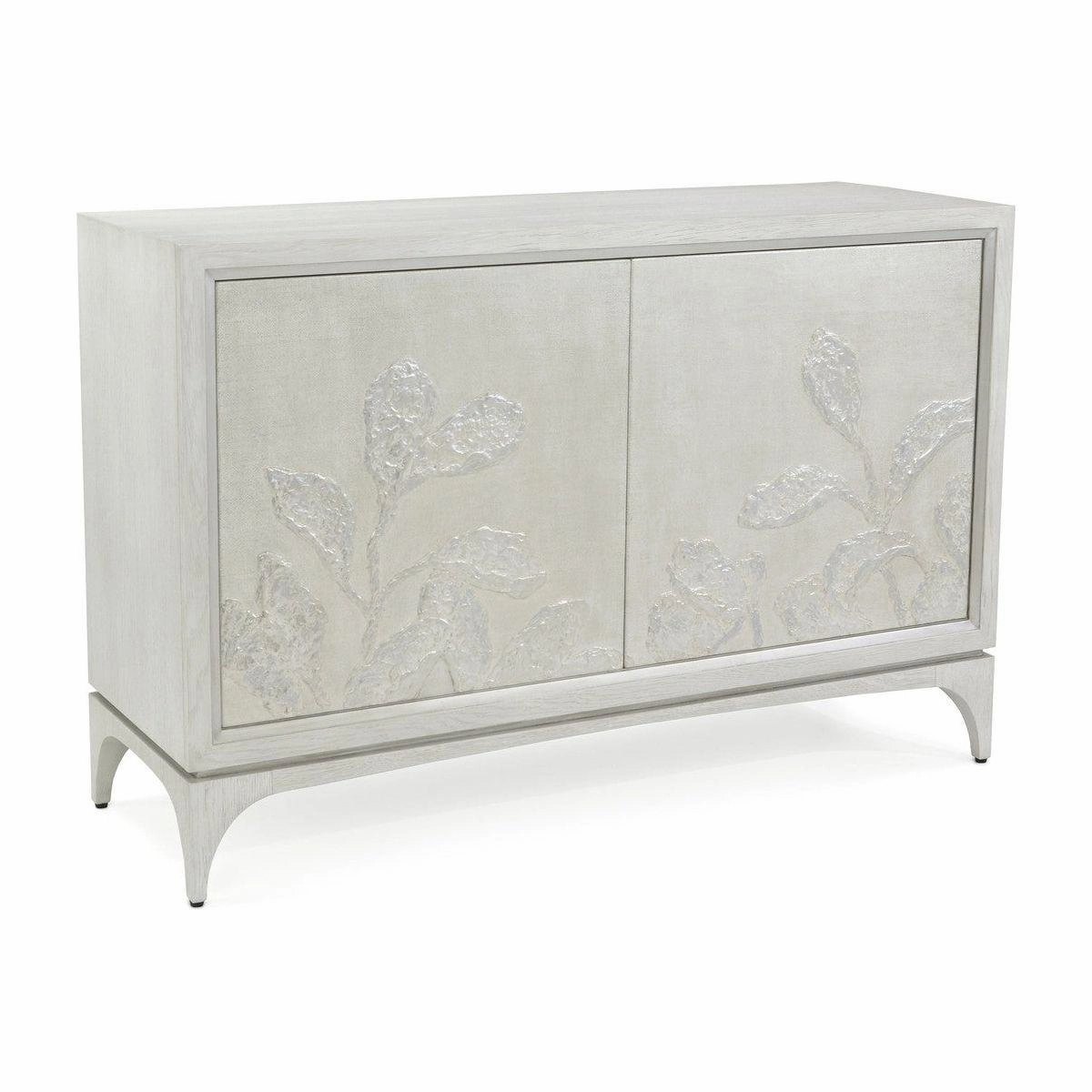 Alden Chest with Doors - White