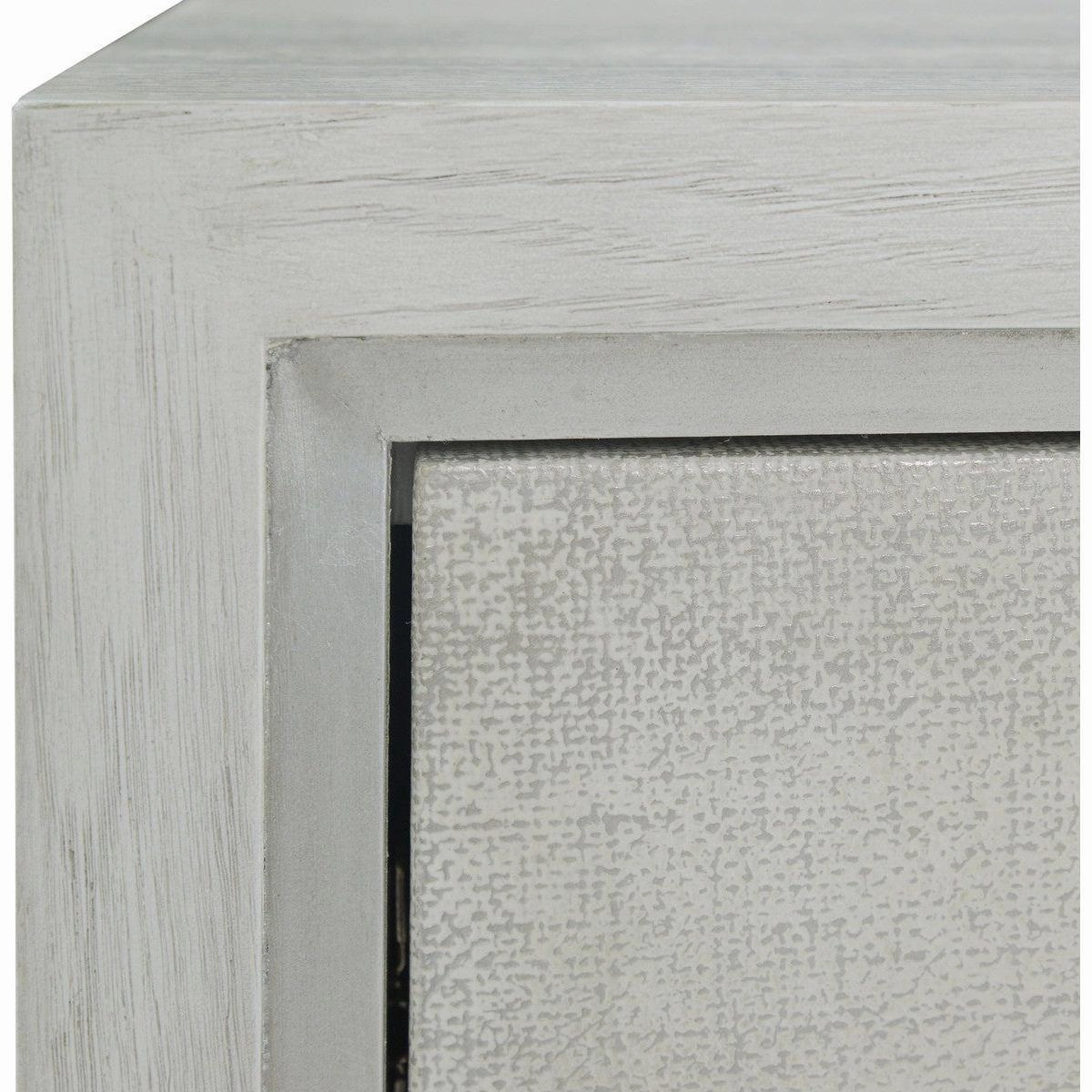 Alden Chest with Doors - White