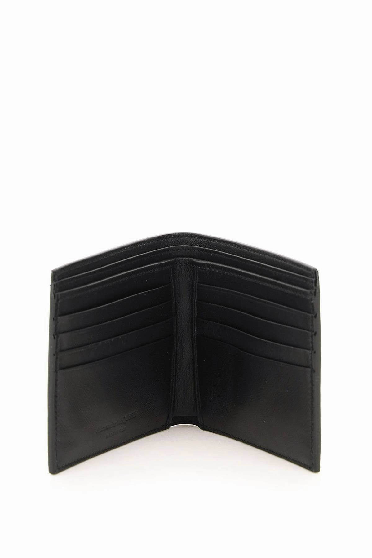 Alexander McQueen Logo Print Bifold Wallet