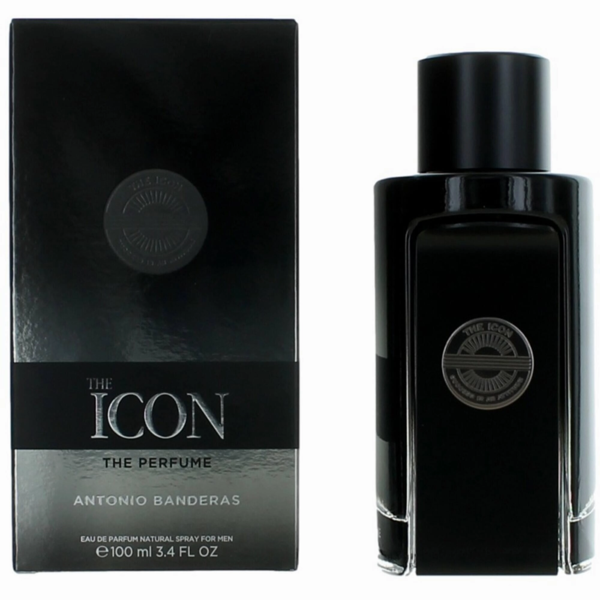 Antonio Banderas Men's Eau De Parfum Spray - The Icon Captivating Fragrance, 3.4oz