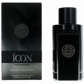 Antonio Banderas Men's Eau De Parfum Spray - The Icon Captivating Fragrance, 3.4oz