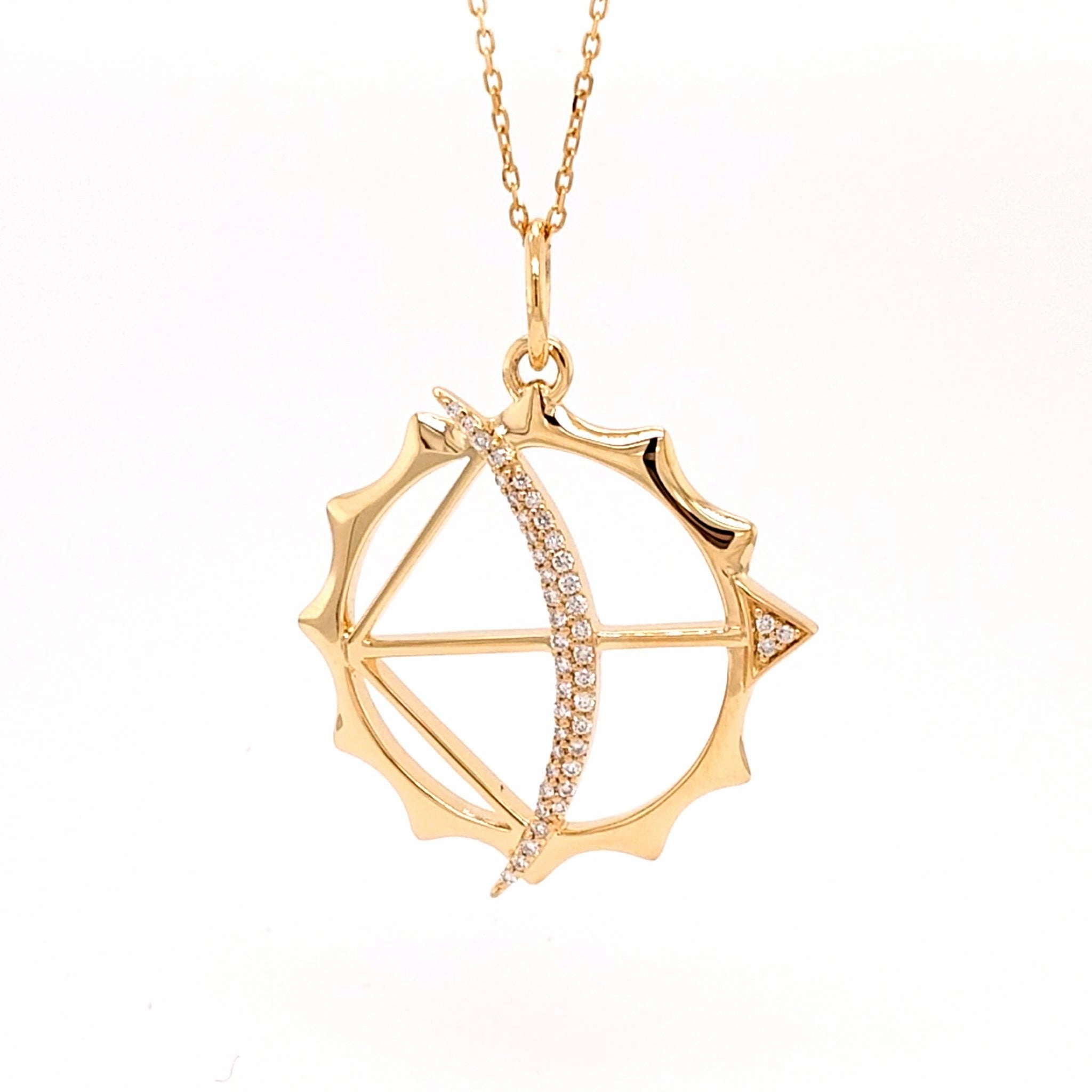 Apollo Charm Necklace - Strength