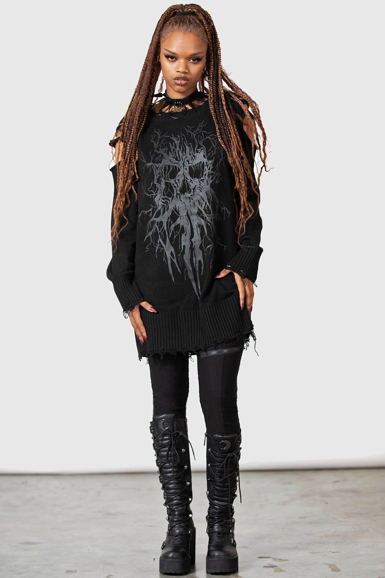 Apparitions Knit Sweater - Resurrect