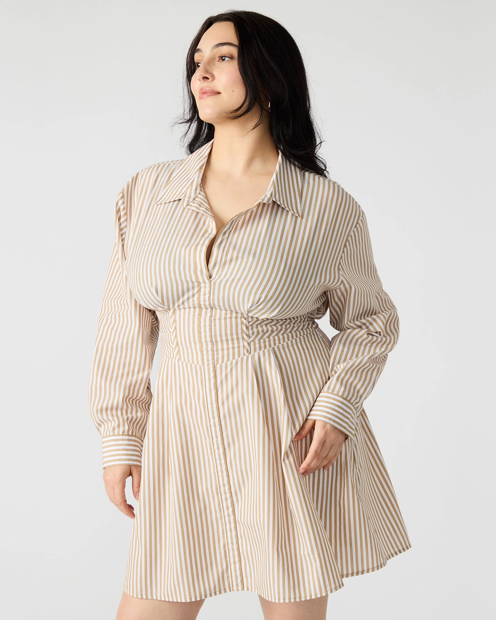 ARIA DRESS TAUPE