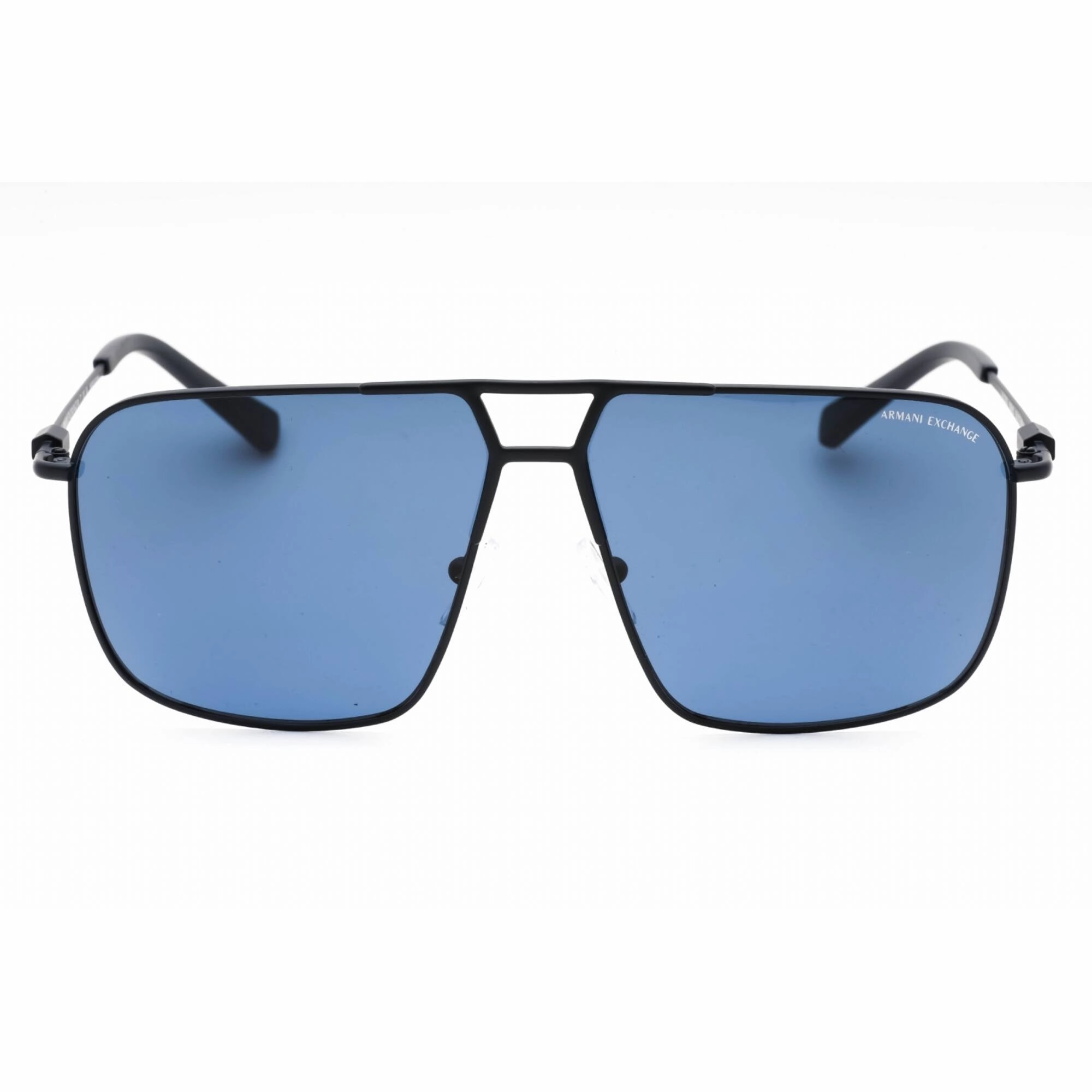 Armani Exchange Men's Sunglasses - Matte Blue Metal Aviator Frame | 0AX2050S 609980