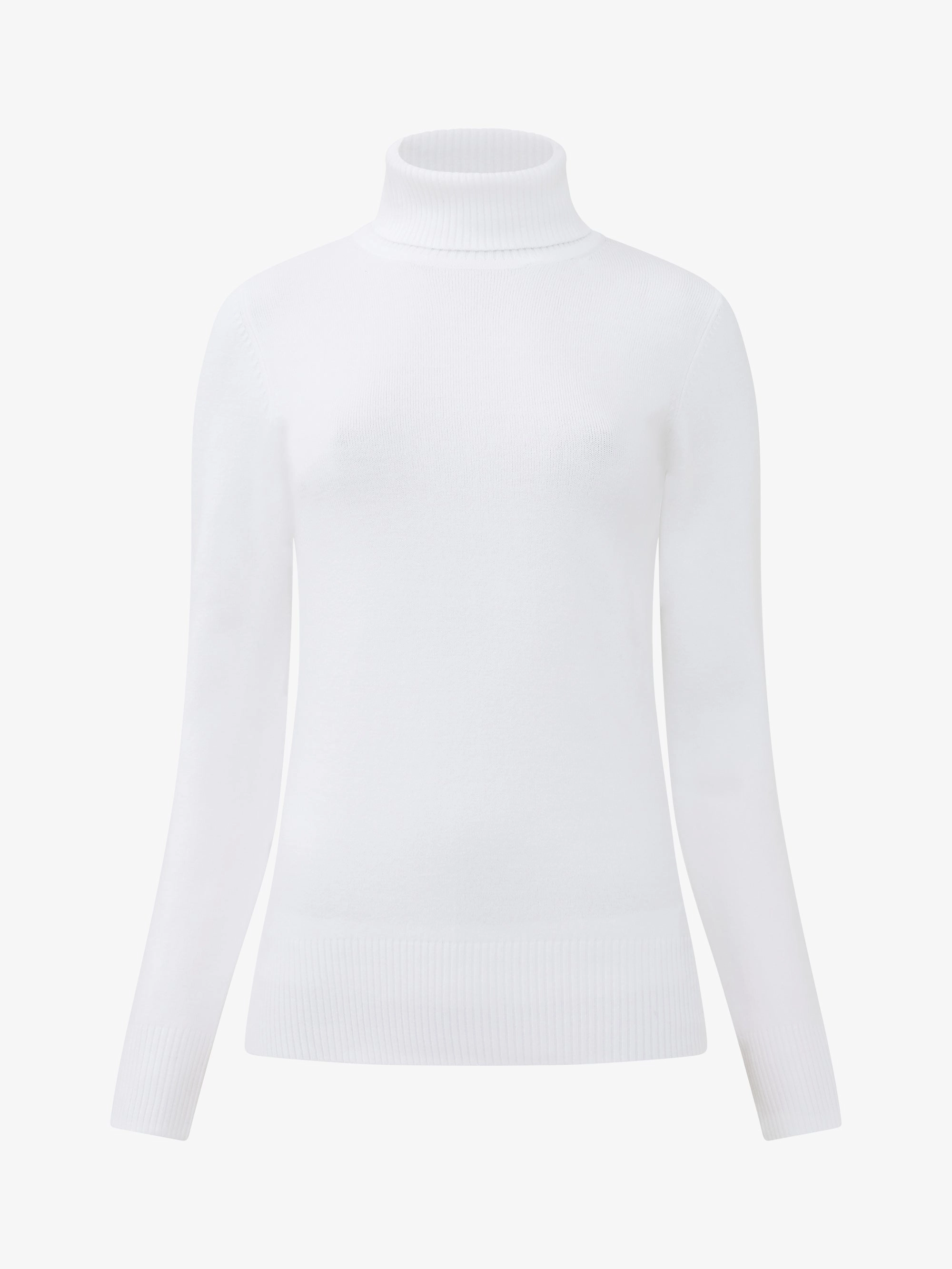 Babysoft Ribbed High Neck Tunic Top