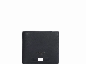 Bally Logo Plaque Bi-Fold Wallet
