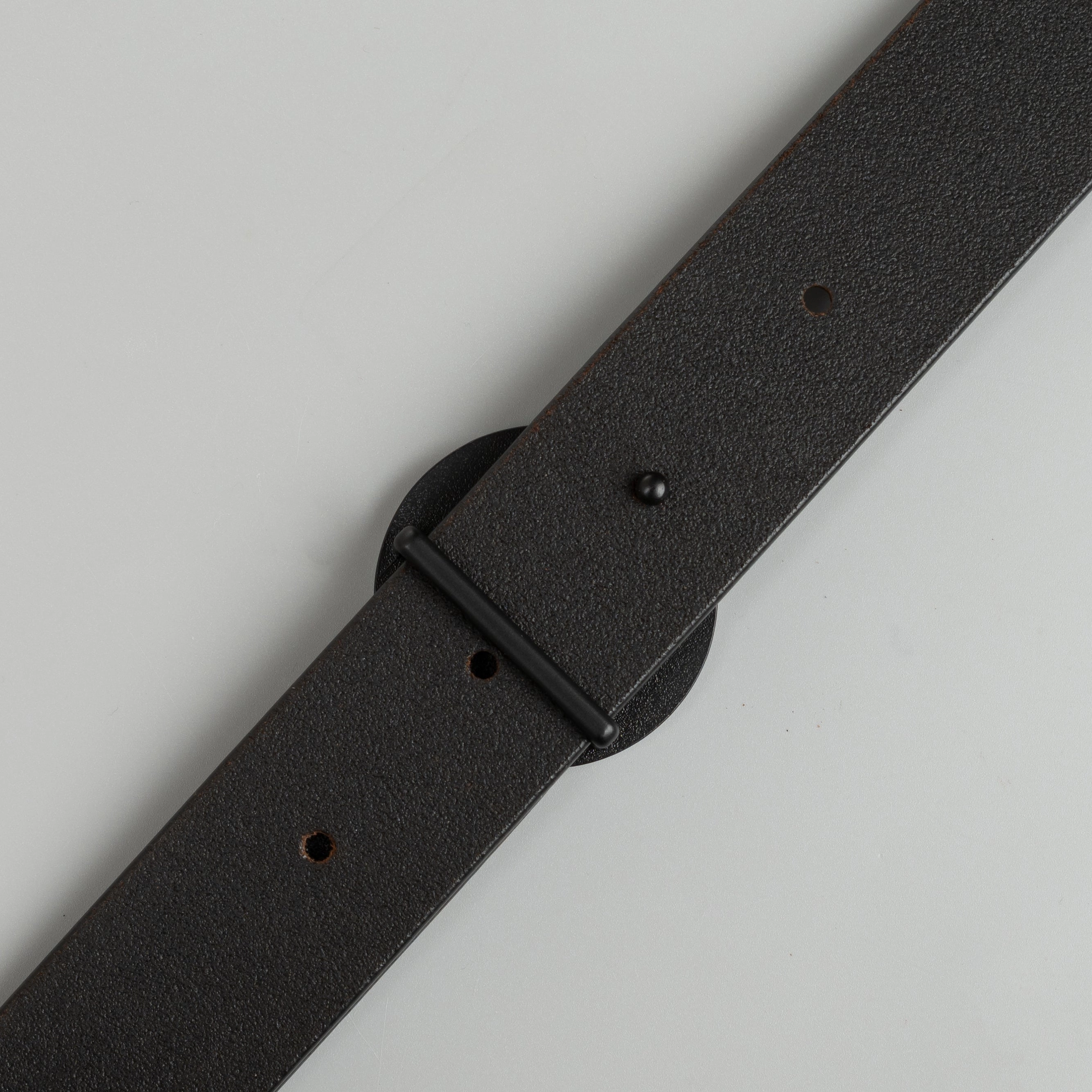 Billy MEN'S BLACK LEATHER BELT FOR MEN