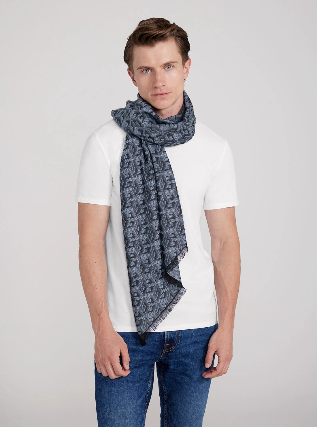 Blue Ederlo Scarf
