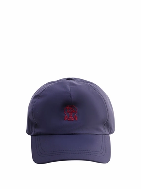 Brunello Cucinelli Logo Embroidered Cap