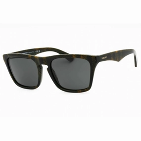 Burberry Men's Sunglasses - Check Green Plastic Full Rim Square Frame | 0BE4434 412587