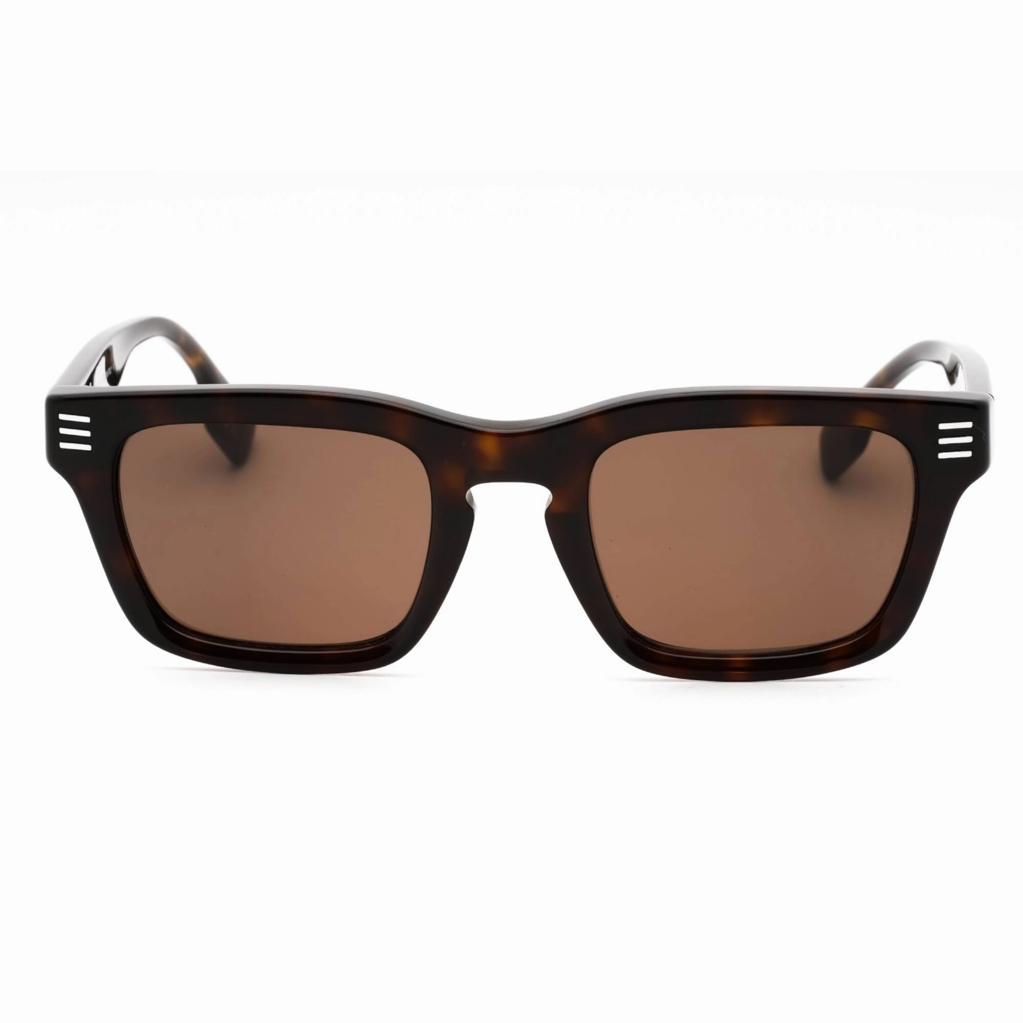 Burberry Men's Sunglasses - Dark Havana Plastic Full Rim Square | 0BE4403F 300273