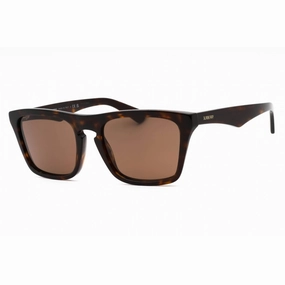 Burberry Men's Sunglasses - Dark Havana Plastic Full Rim Square Frame | 0BE4434 300273