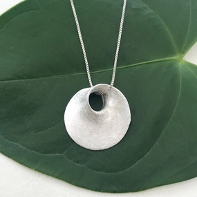 By The Sea Necklace - Sterling Silver, Indonesia
