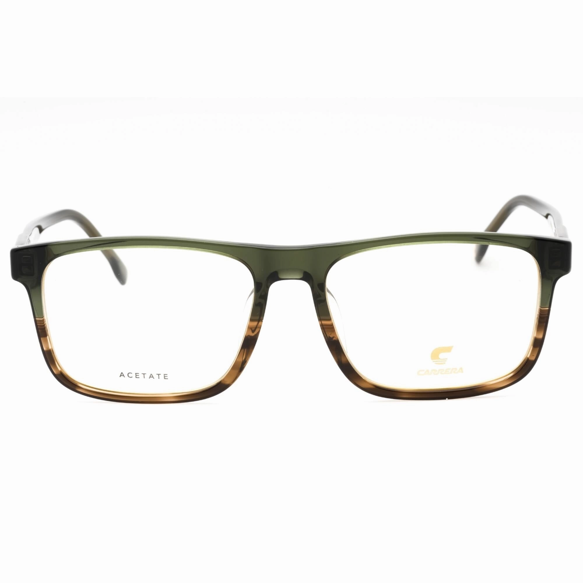 Carrera Men's Eyeglasses - Green Havana Plastic Full Rim Frame | C FLEX 04/G 0XGW 00