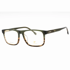 Carrera Men's Eyeglasses - Green Havana Plastic Full Rim Frame | C FLEX 04/G 0XGW 00