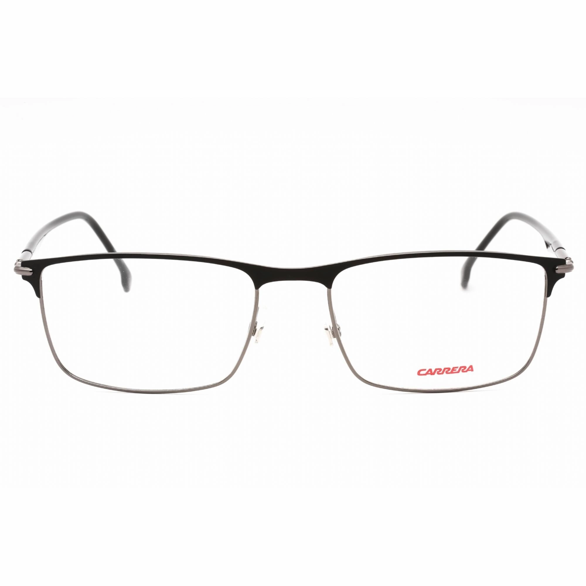 Carrera Men's Eyeglasses - Matte Black Metal Rectangular Frame | CARRERA 288 0003 00