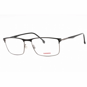 Carrera Men's Eyeglasses - Matte Black Metal Rectangular Frame | CARRERA 288 0003 00