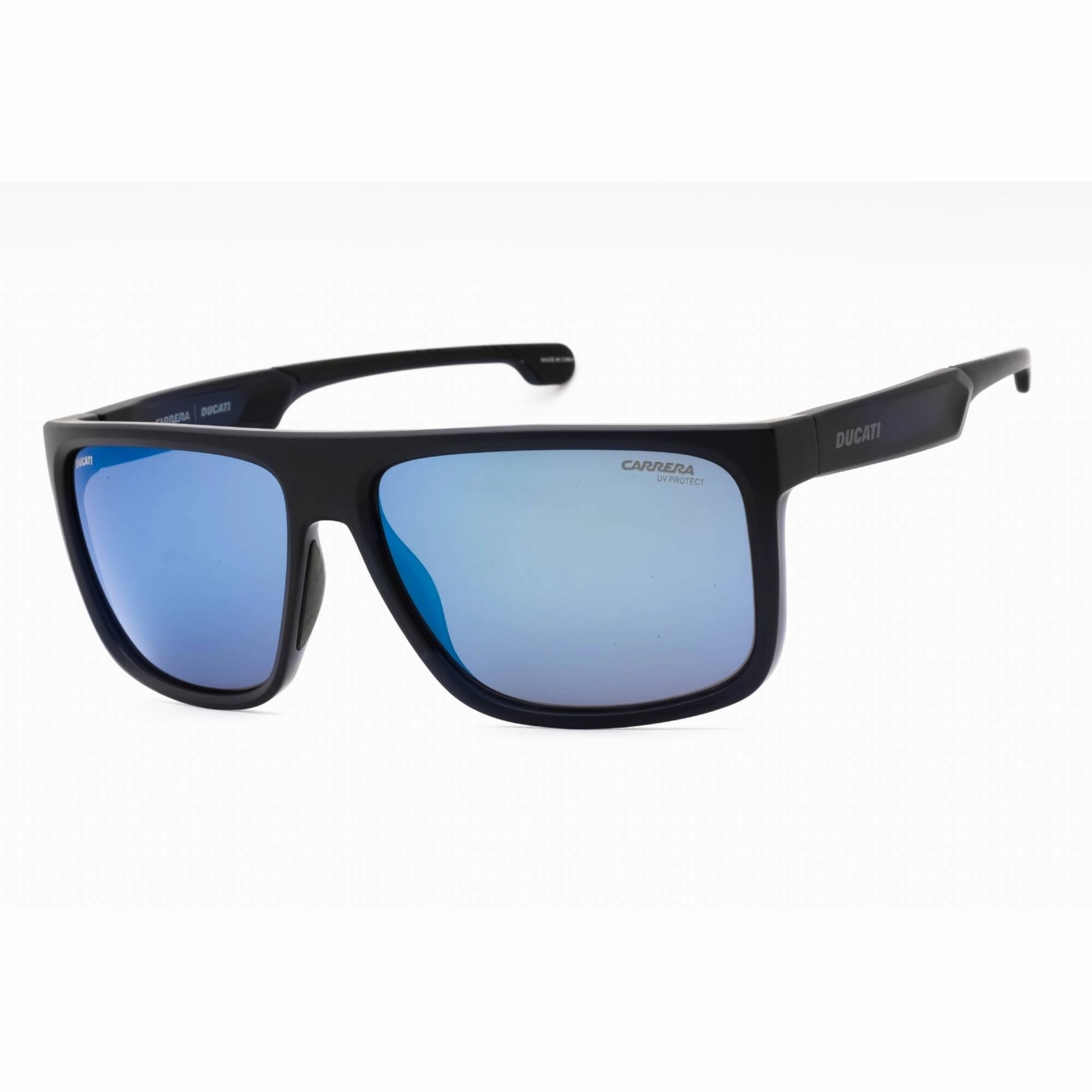 Carrera Men's Sunglasses - Blue Full Rim Rectangular Frame | CARDUC 011/S 0PJP XT
