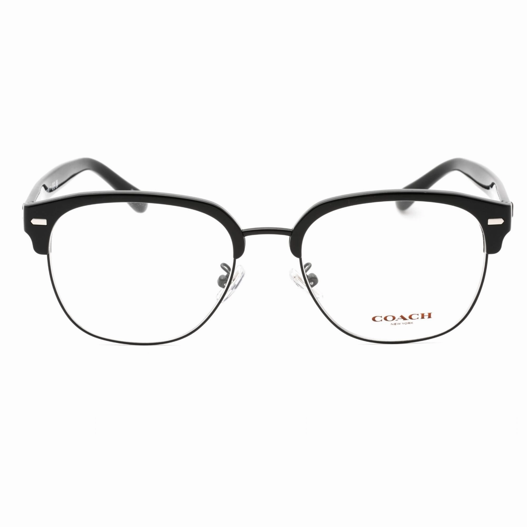 Coach Men's Eyeglasses - Black/Satin Black Full Rim Frame Clear Lens | 0HC6198 5002
