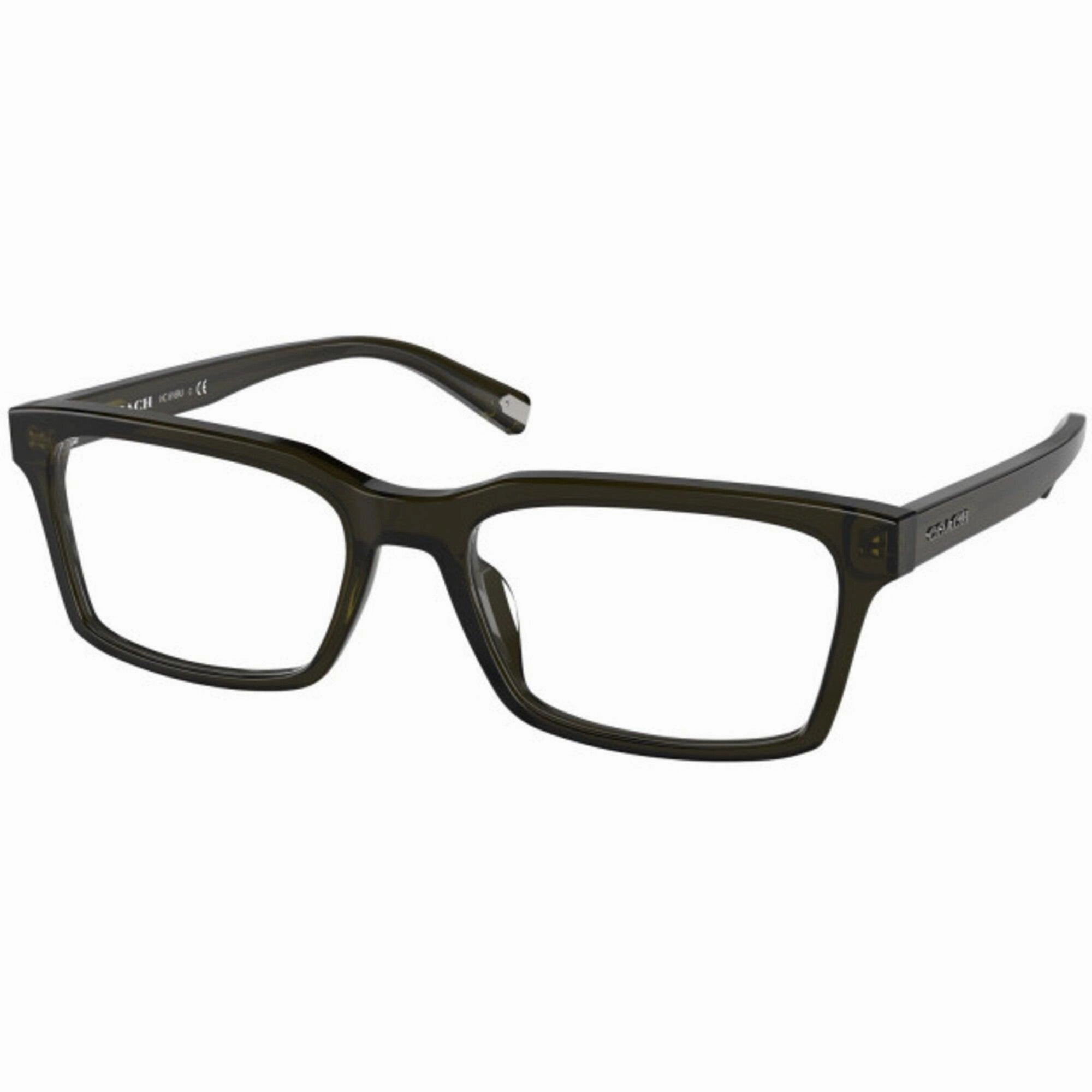 Coach Men's Eyeglasses - Military Green Plastic Rectangular | COACH 0HC6169U 5030