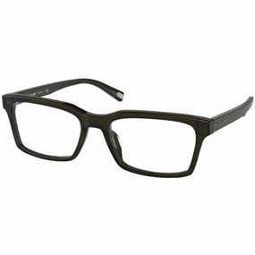 Coach Men's Eyeglasses - Military Green Plastic Rectangular | COACH 0HC6169U 5030