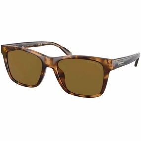 Coach Men's Sunglasses - Full Rim Dark Tortoise Plastic Frame | 0HC8359U 51208356