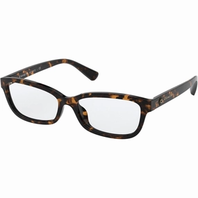 Coach Women's Eyeglasses - Dark Tortoise Rectangular Full Rim | COACH 0HC6147U 5120