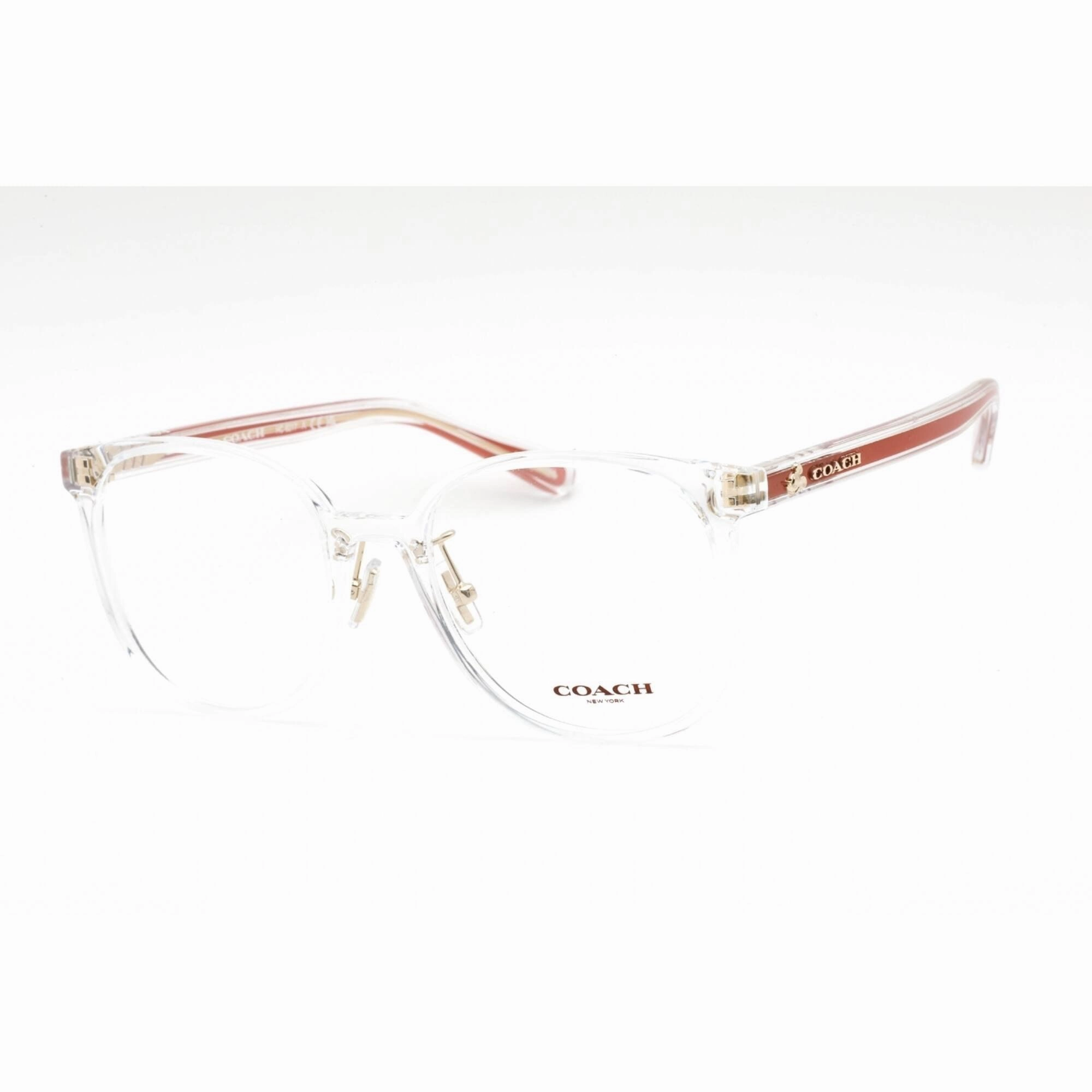Coach Women's Eyeglasses - Full Rim Square Transparent Plastic Frame | 0HC6217 5111