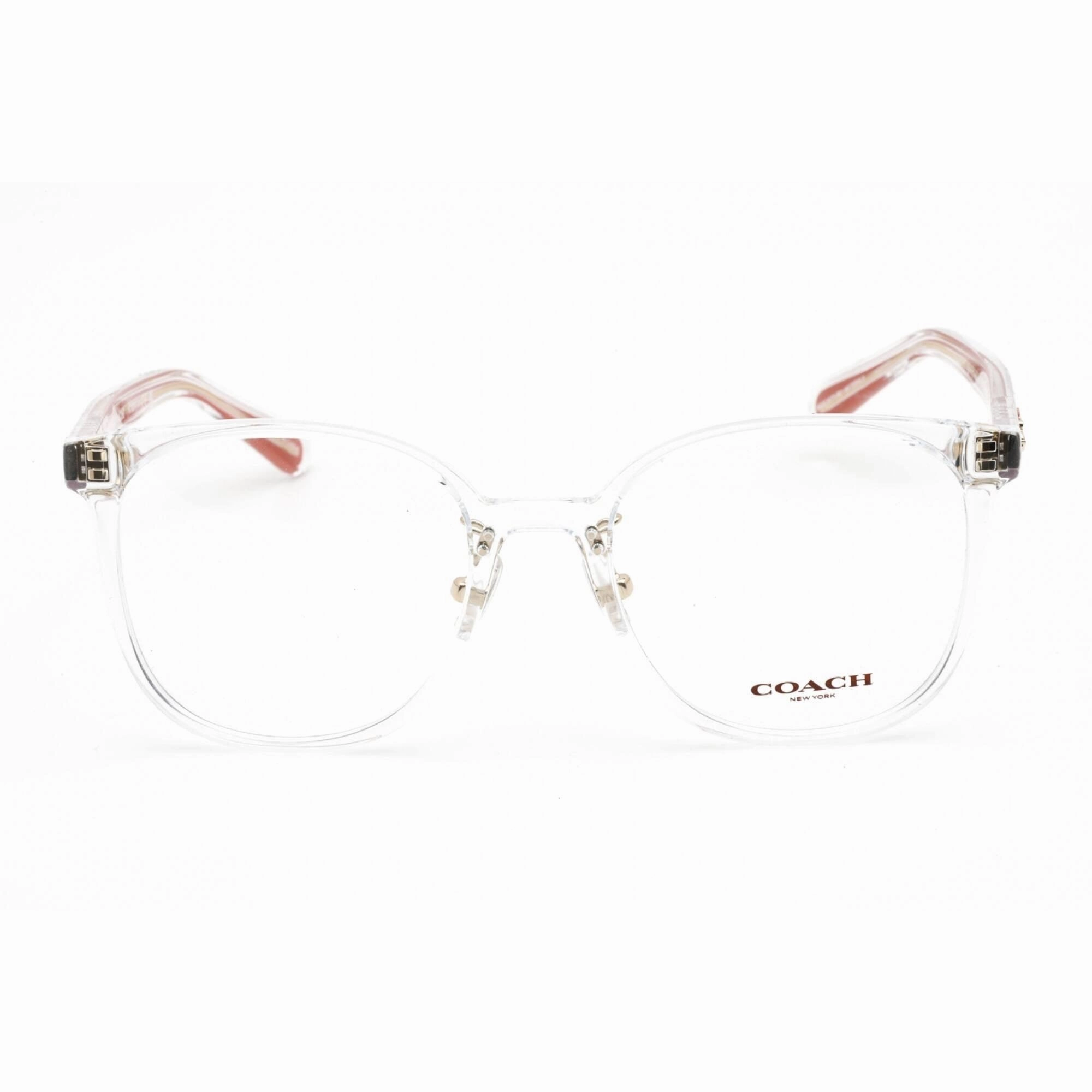 Coach Women's Eyeglasses - Full Rim Square Transparent Plastic Frame | 0HC6217 5111