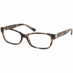 Coach Women's Eyeglasses - Pink Tortoise Plastic Rectangular Frame | 0HC6119 5577
