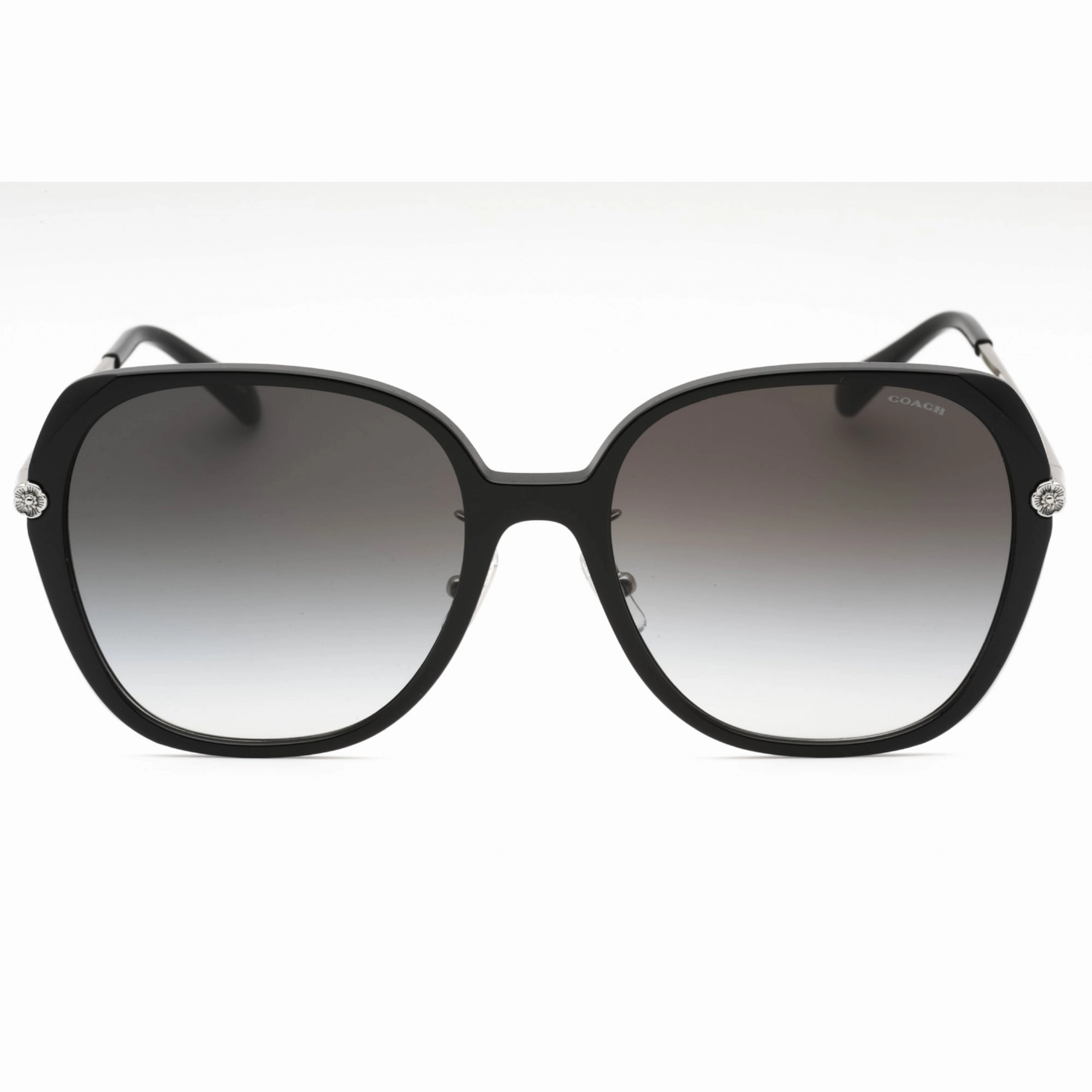 Coach Women's Sunglasses - Black Plastic Oversized Full Rim Frame | 0HC8403D 50023C