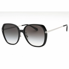 Coach Women's Sunglasses - Black Plastic Oversized Full Rim Frame | 0HC8403D 50023C