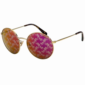 Coach Women's Sunglasses - Burgundy Mirror H&C Print Lens Frame | 0HC7078 9005AC56