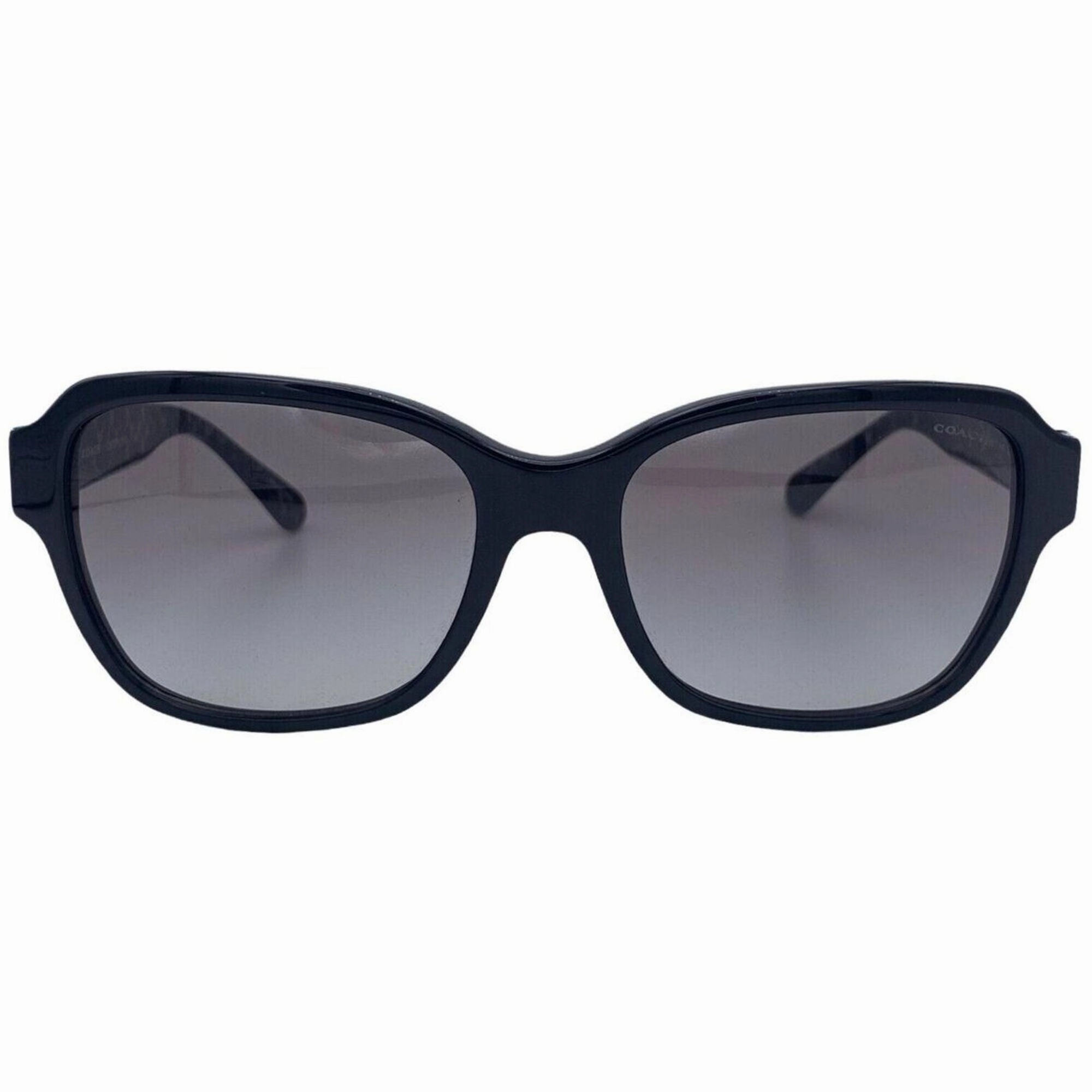 Coach Women's Sunglasses - Full Rim Black Square Plastic Frame | 0HC8232F 55101156