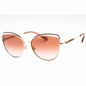 Coach Women's Sunglasses - Light Gold/Nutmeg Cat Eye Full Rim Frame | 0HC7162 900513