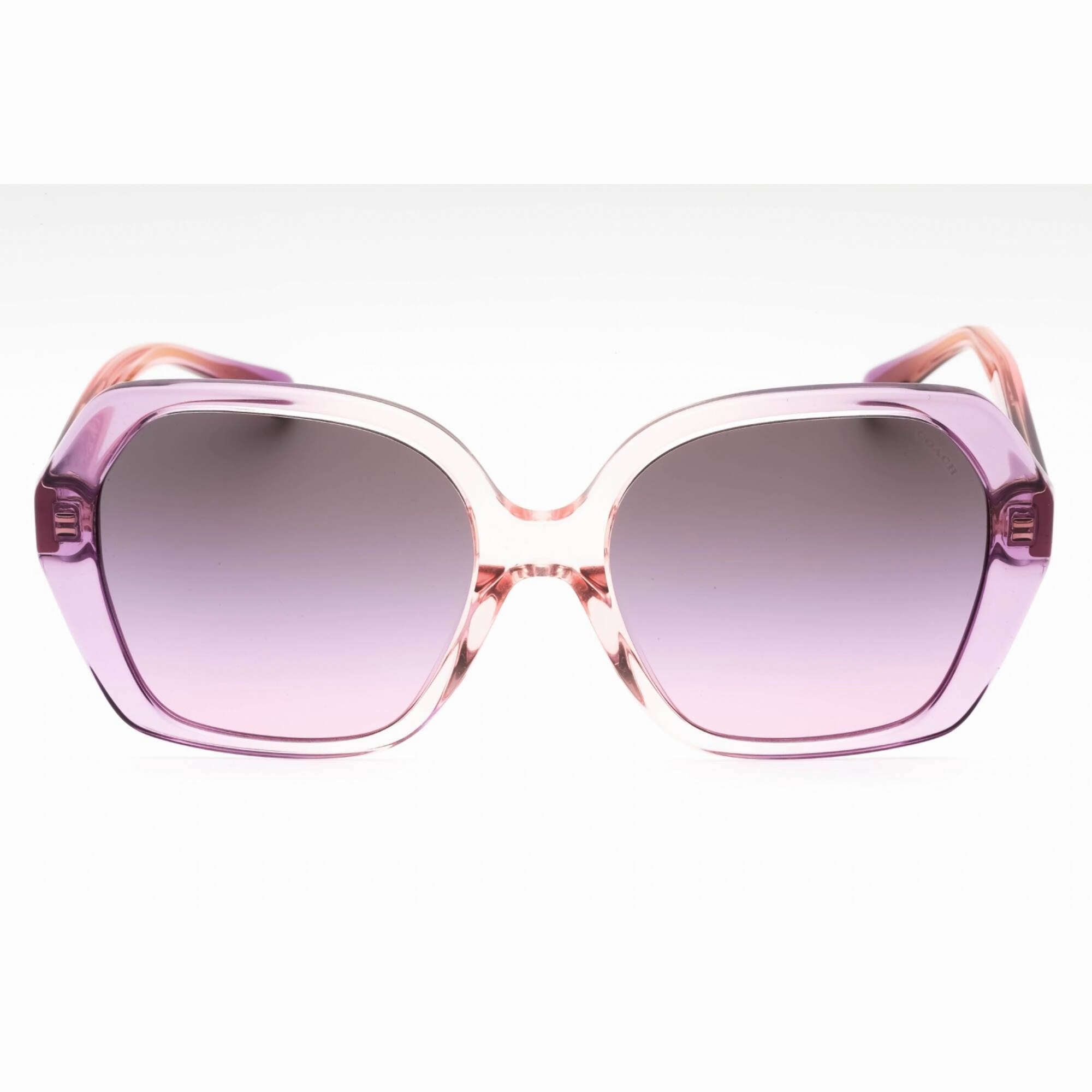Coach Women's Sunglasses - Transparent Amethyst Purple/Pink Frame | 0HC8404U 581390
